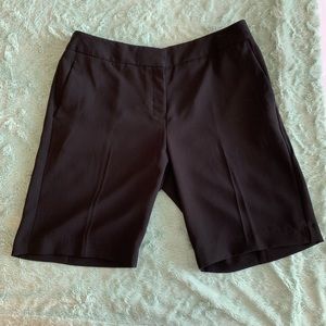 Express black business shorts